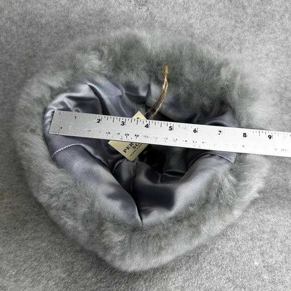 Peruvian Soul‎ Gray Alpaca Fur Hat Genuine Handmade Timeless Luxe Winter Cossack